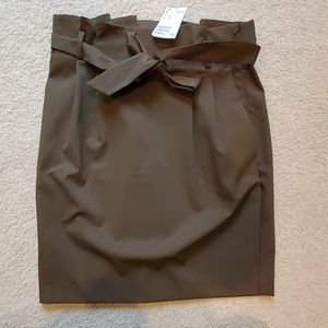 NWT H&M green A skirt with pockets